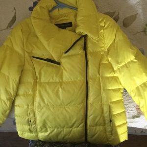 Yellow Puffer Coat
